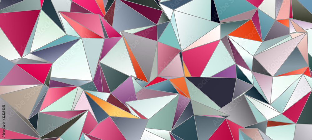 Triangular 3d, modern background Triangular 3d, modern background