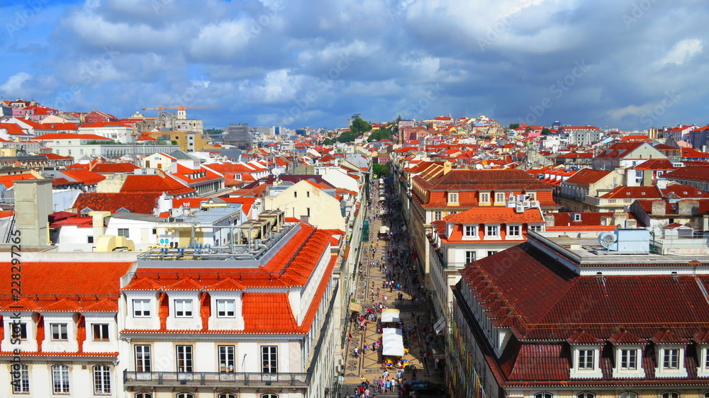 City View in Lisbon, Portugal