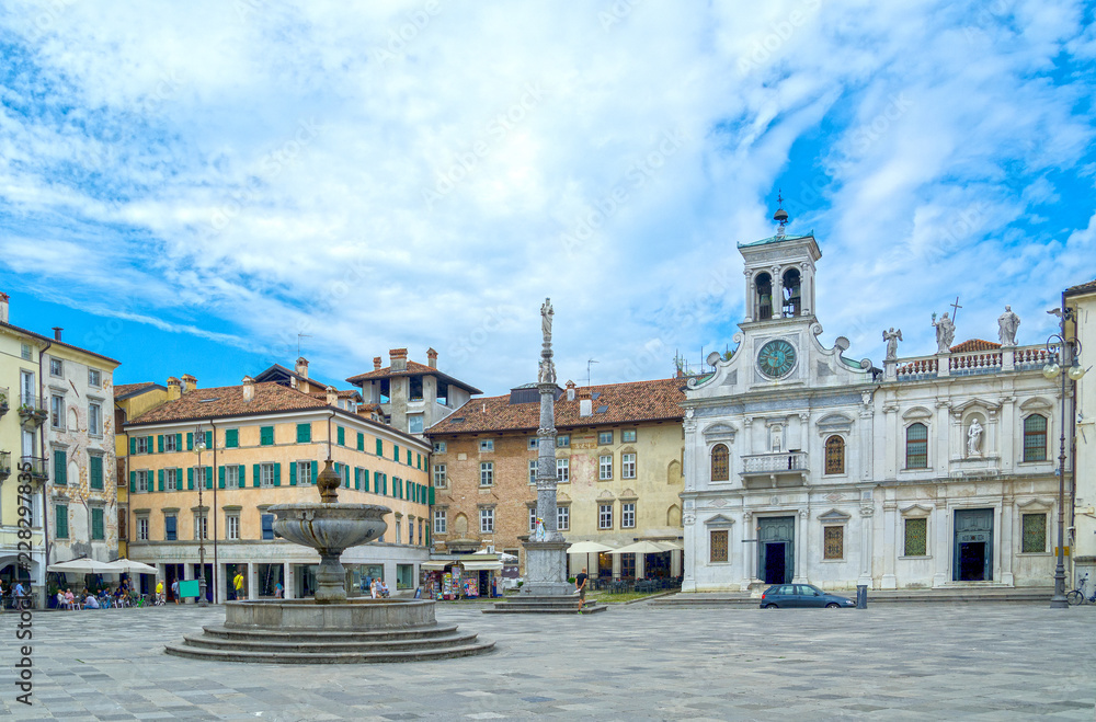 Naklejka premium Udine, Italy