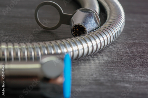 Metal pipe hose, bidet