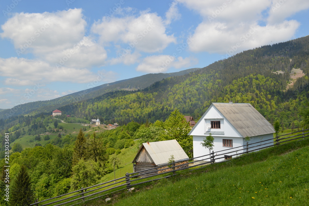 Zakarpat.Sinevirsky pass