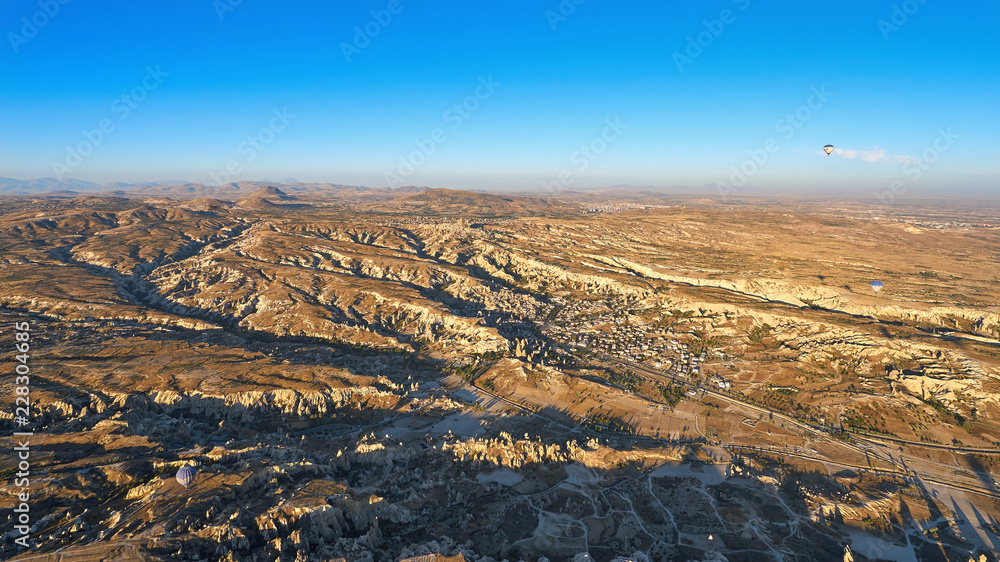 Cappadocia valleys near Goreme, Turkey