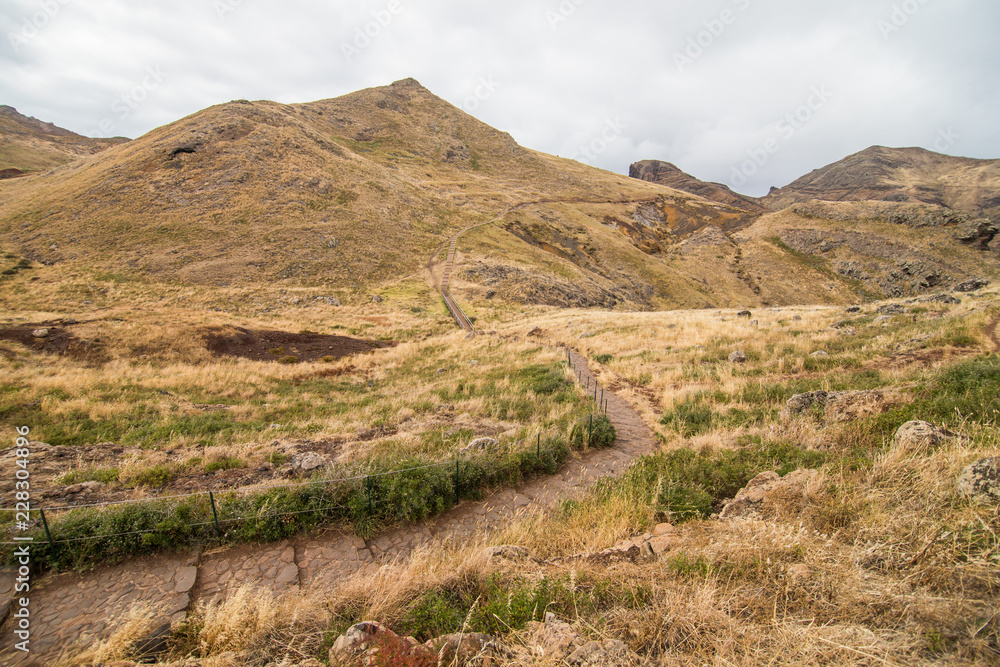 The beautiful and unusual Ponta de Sao Lourenco view, Madeira, Portugal