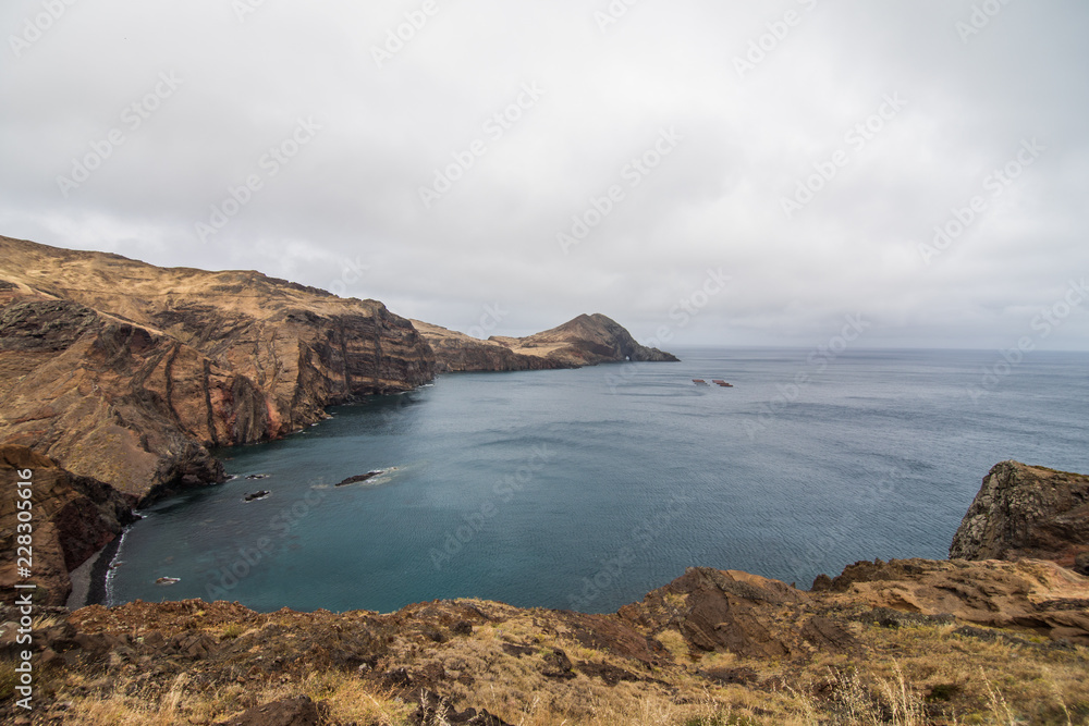 The beautiful and unusual Ponta de Sao Lourenco view, Madeira, Portugal