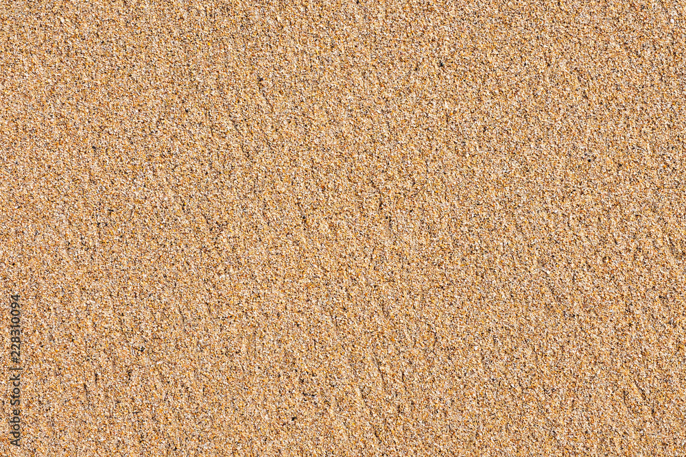Fine sea sand texture on beach, background Fine sea sand texture on beach, background