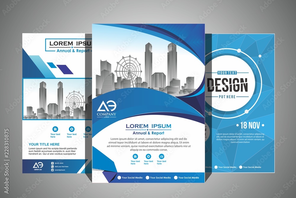 Vector Business brochure, flyers design template, company profile, magazine, poster, annual report, book & booklet cover, with green wavy line, and cityscape vector in background elements, size a4. Vector Business brochure, flyers design template, company profile, magazine, poster, annual report, book & booklet cover, with green wavy line, and cityscape vector in background elements, size a4.