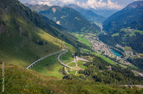 Airolo von oben