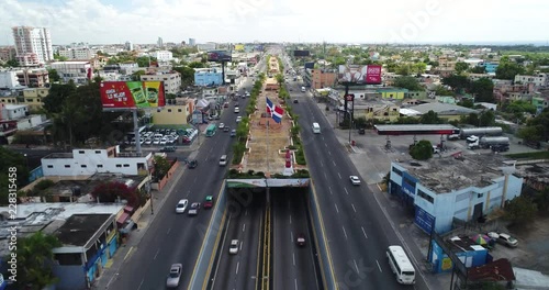 Aerial of the Dominican Republic