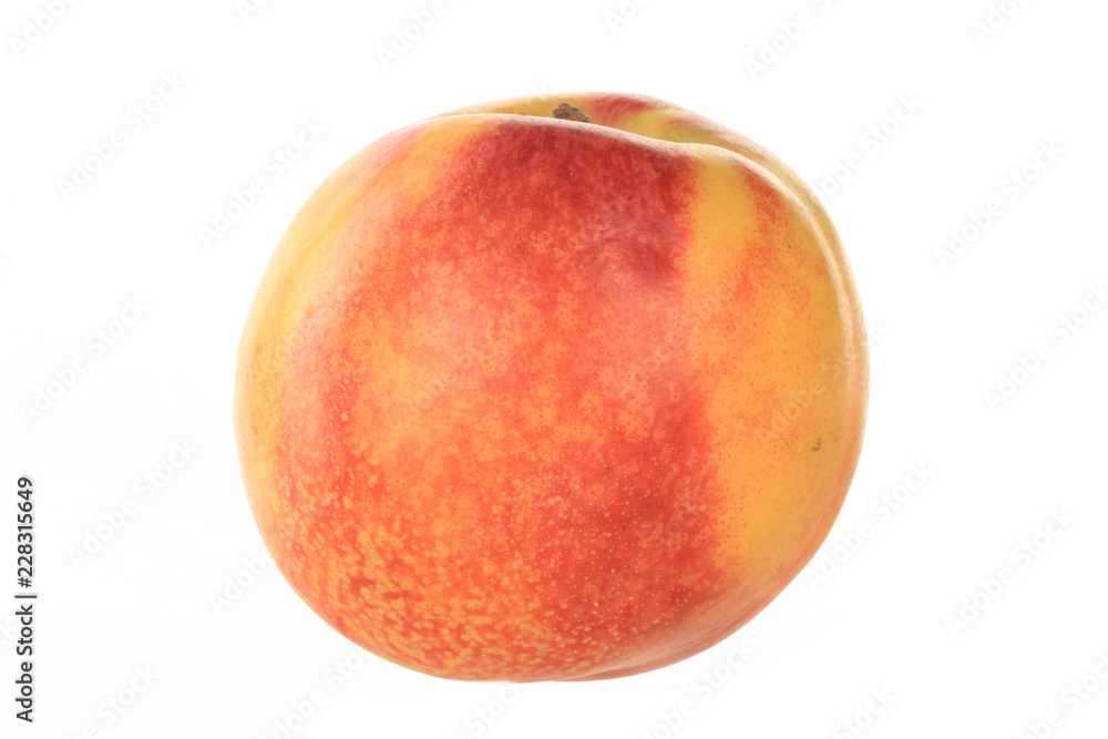 nectarine isolated nectarine isolated