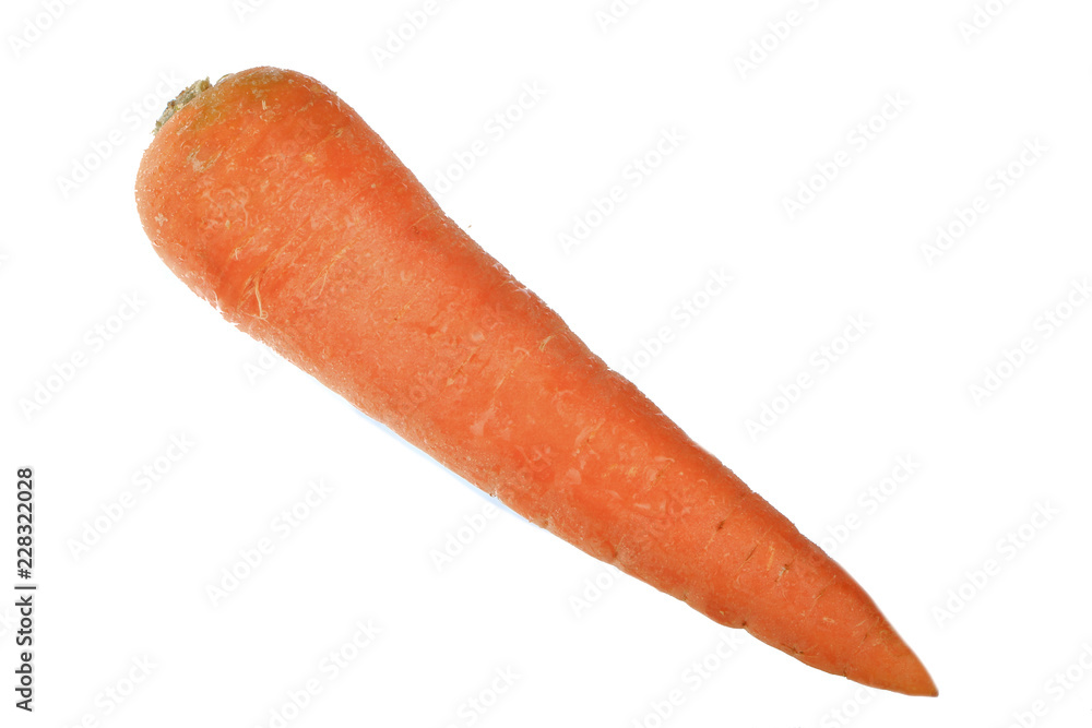 orange carrot isolated on white background orange carrot isolated on white background