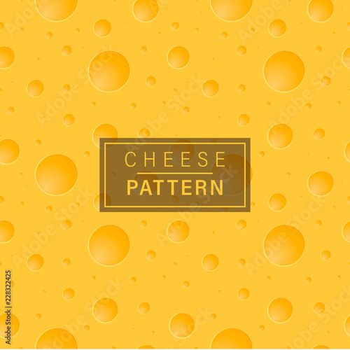 Cheese background pattern.