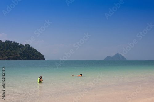 Tropical beach at Andaman Sea, Thailand
