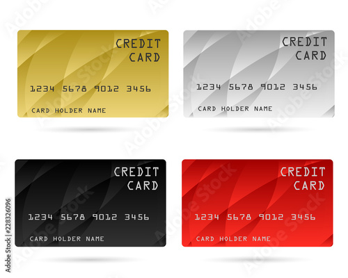 modern credit card, business VIP card, design for privilege member, member card