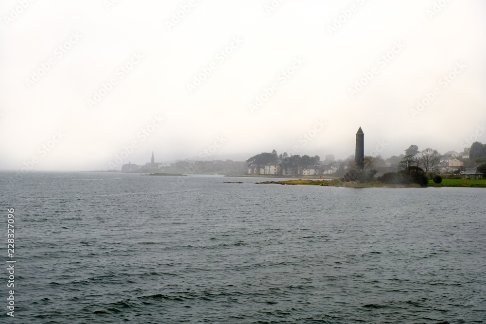 Scotlands Weather Hits largs with Torrential Rain & Mist