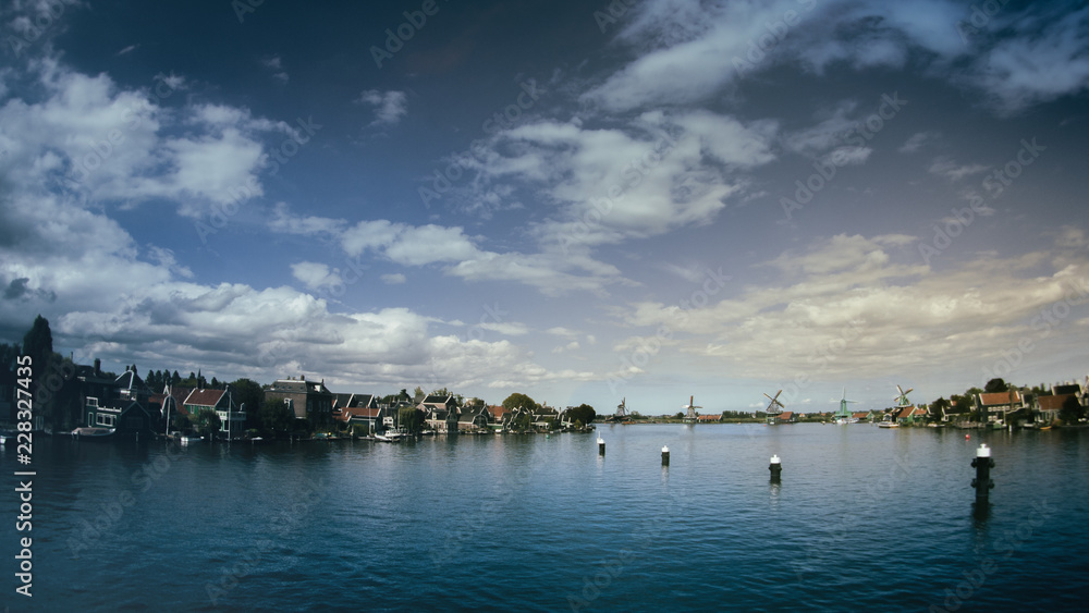 Fototapeta premium Zaanse Schans Amsterdam Holland
