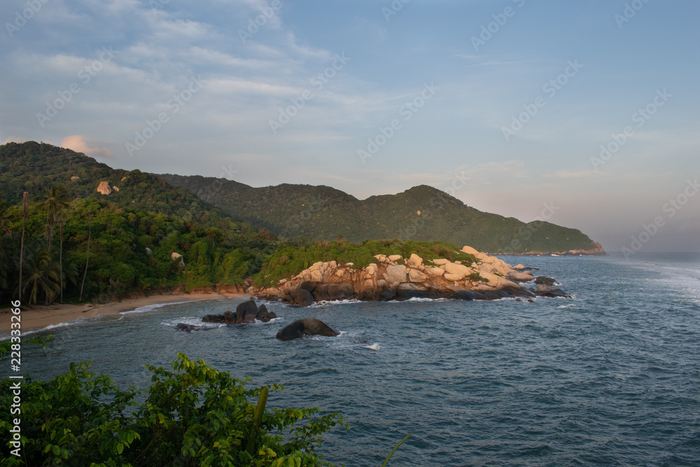 Fototapeta premium San Juan cape in Santa Marta