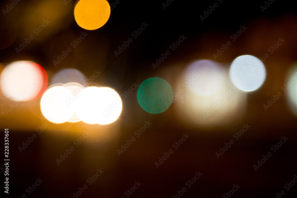 Bright blured lighs of the night city Bright blured lighs of the night city