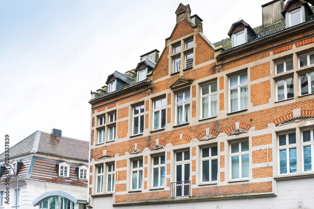 Obraz premium Antique building view in Old Town Metz, France