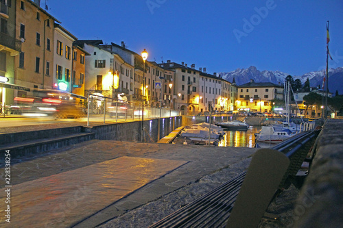 Domaso am Comer See am Abend