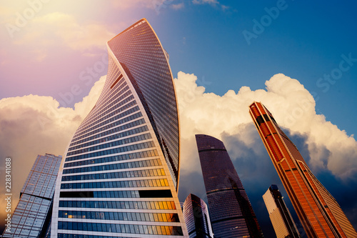 Moscow city International Business Center