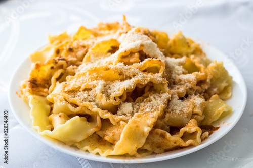 Italian food pasta