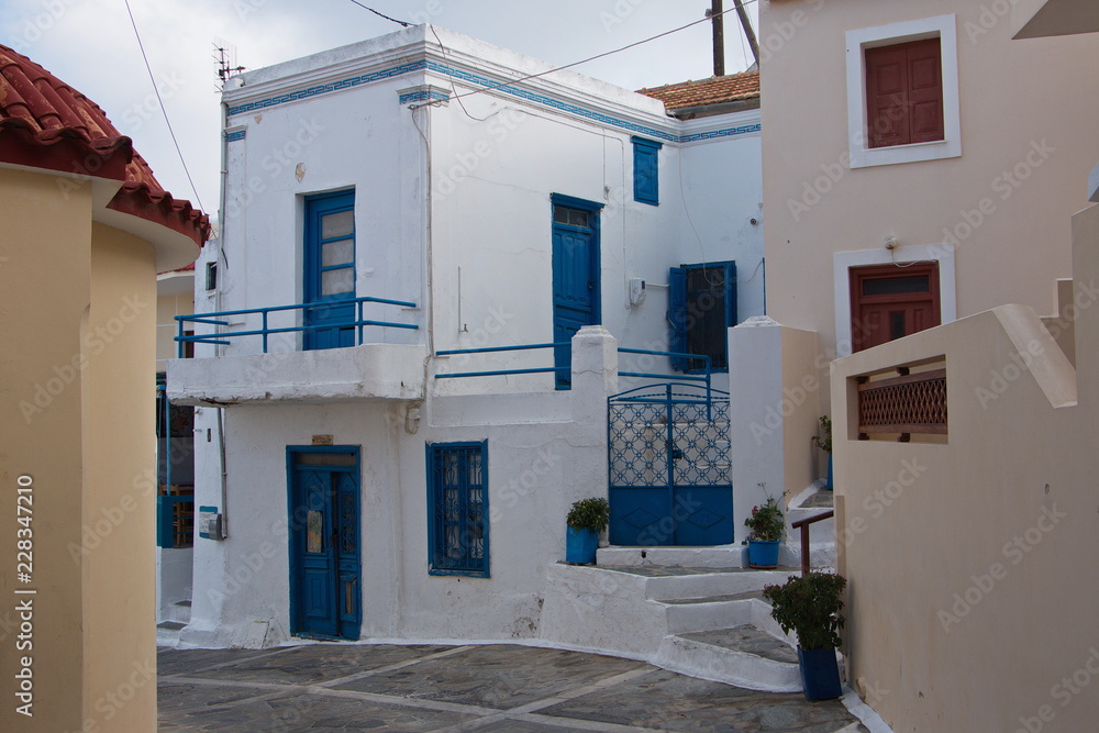 Residential house in mountain village Piles on Karpathos in Greece