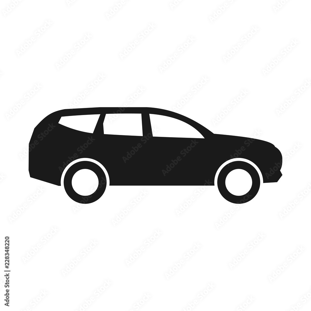 Car Icon. Car vector icon