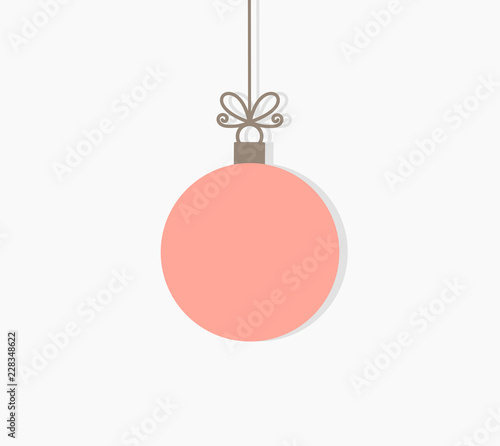 Christmas ball hanging ornament