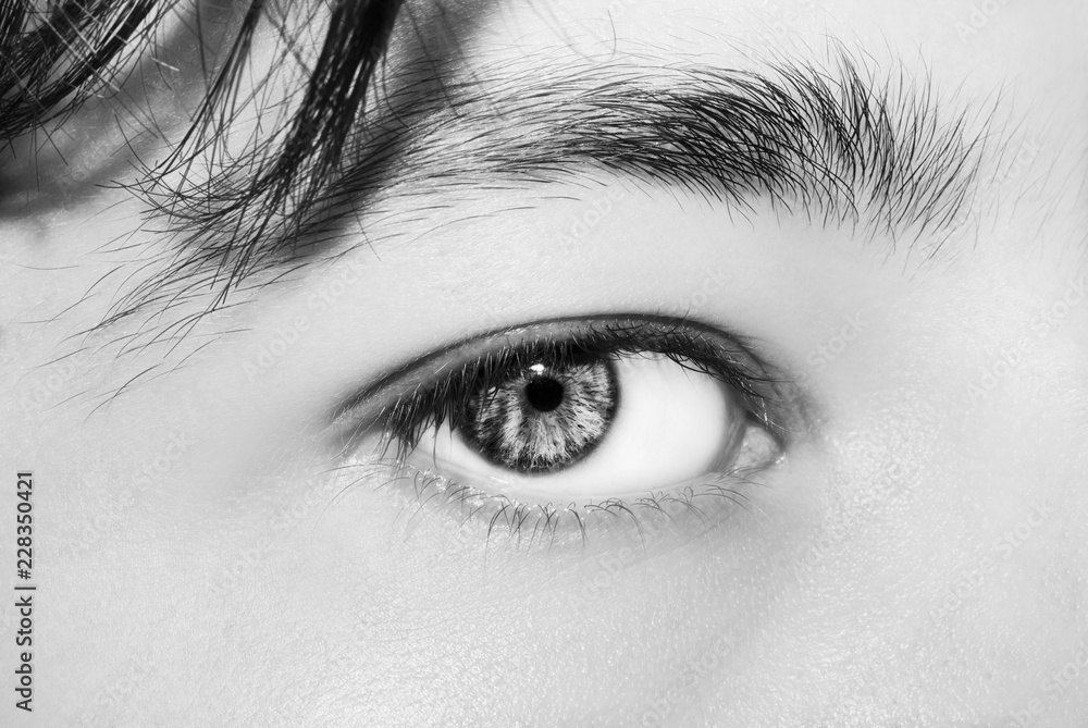 A beautiful insightful look man's eye. Close up shot. A beautiful insightful look man's eye. Close up shot.