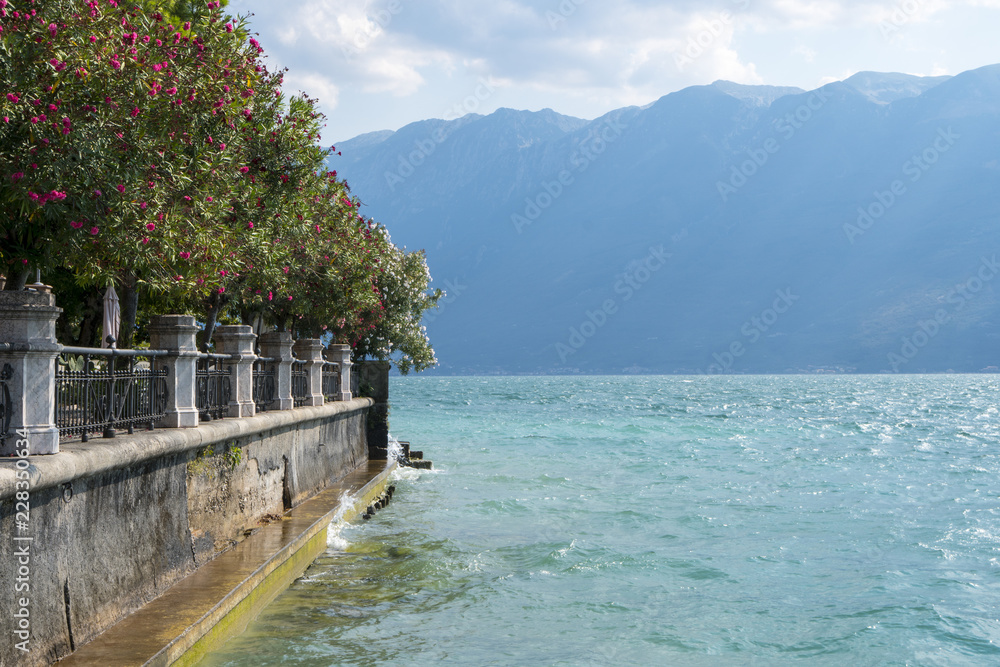 View of Garda lake, Italy