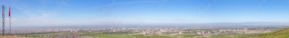 Fototapeta premium Panorama of Bishkek, Kyrgyzstan