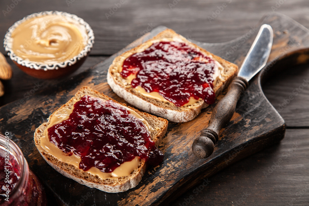 Peanut butter and jelly sandwich Peanut butter and jelly sandwich