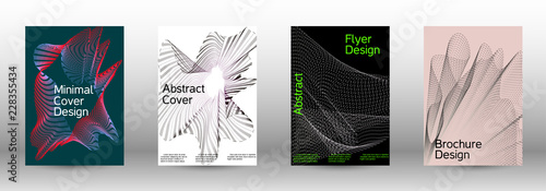 Minimal vector cover design with  linear waves.