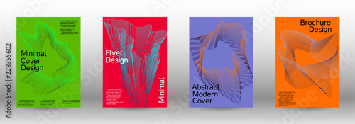 Minimal vector cover design with  linear waves.