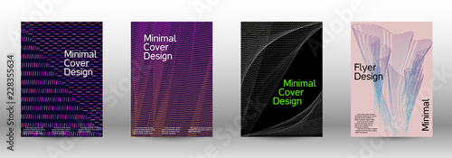 Minimal vector cover design with  linear waves.