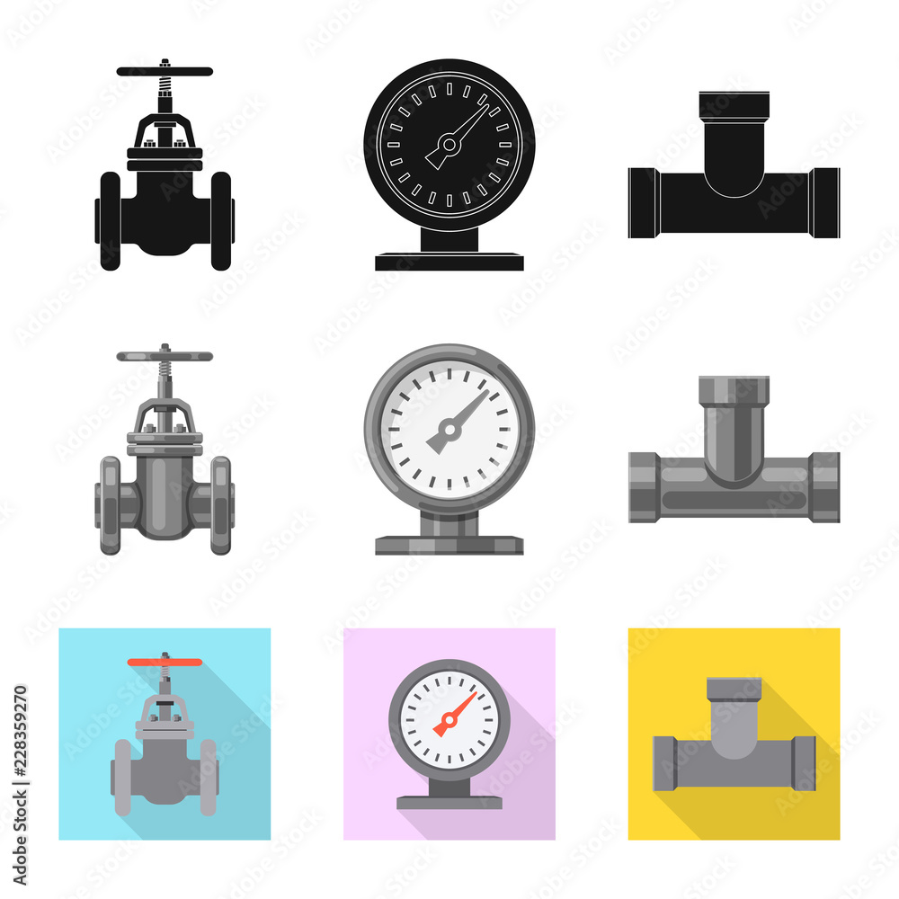 Vector design of pipe and tube icon. Collection of pipe and pipeline vector icon for stock. Vector design of pipe and tube icon. Collection of pipe and pipeline vector icon for stock.