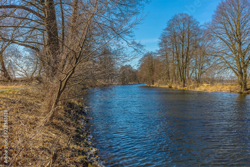 Brandenburg Barnim Marienwerder Treidelweg Finowkanal, Seitenarm langer Trödel, Wanderweg, Brandenburger Land, Winterzeit, Winterlandschaft, Schorfheide Winterzeit winter winterlich Winterwochenende