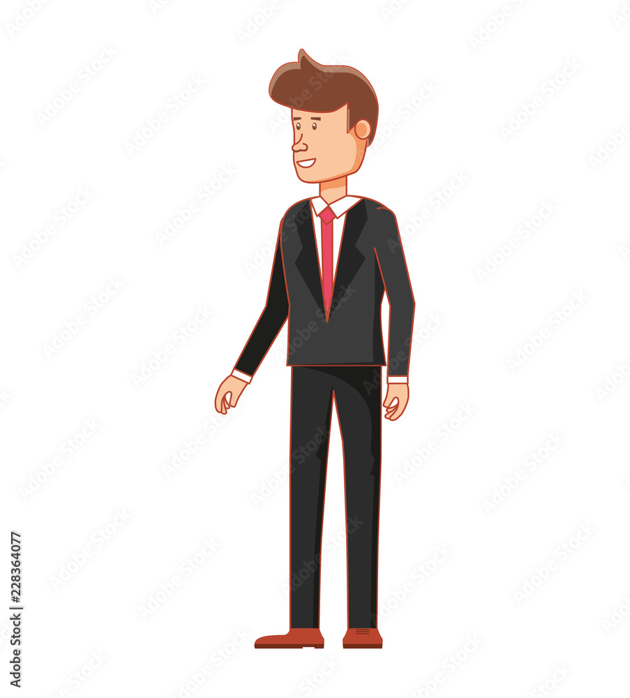 businessman elegant avatar character businessman elegant avatar character
