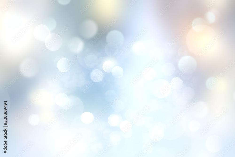 Blue bokeh blurred background. Blue bokeh blurred background.