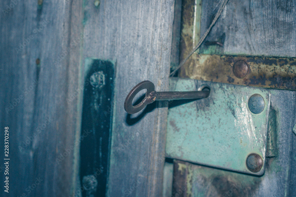 old door key