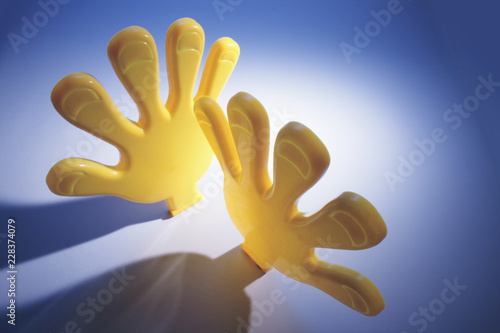 Plastic Toy Hands