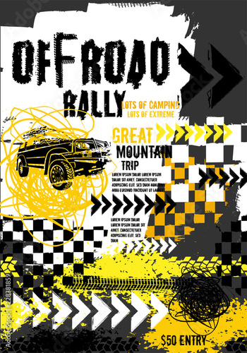 Off Road Rally Poster