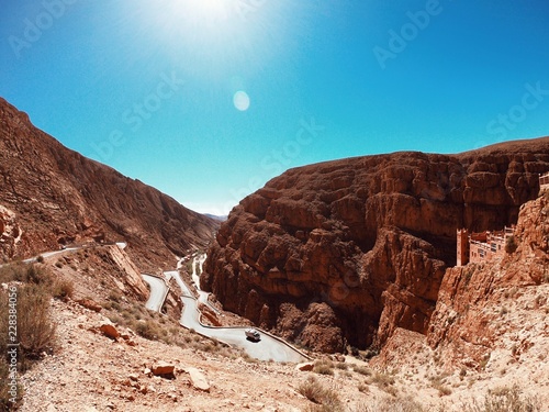 Dades Gorges Morocco desert