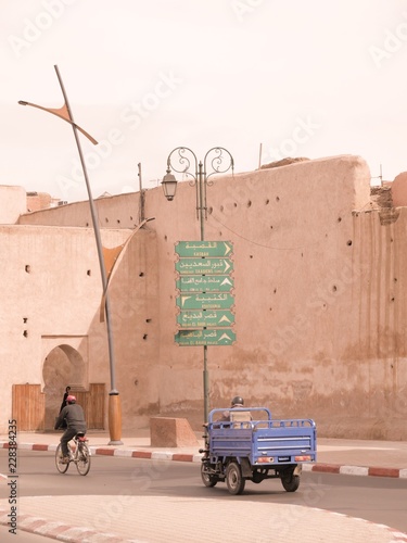 Marrakech Medina Buildings Morocco