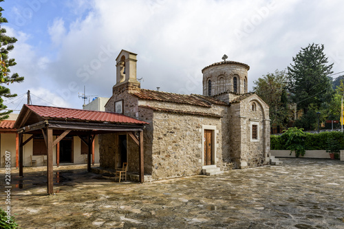 old church, Myriokephala Monastery Crete Greece