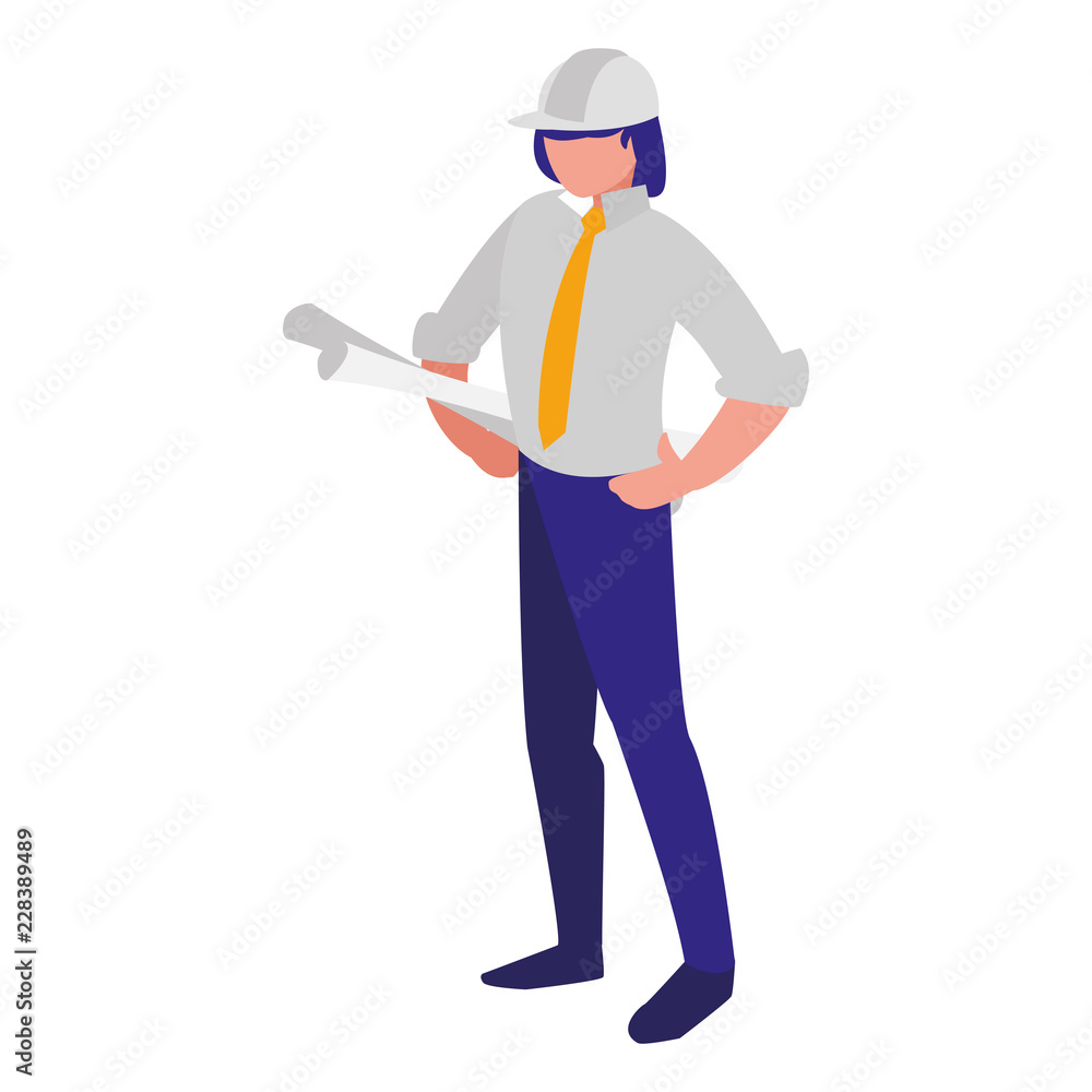 construction worker design