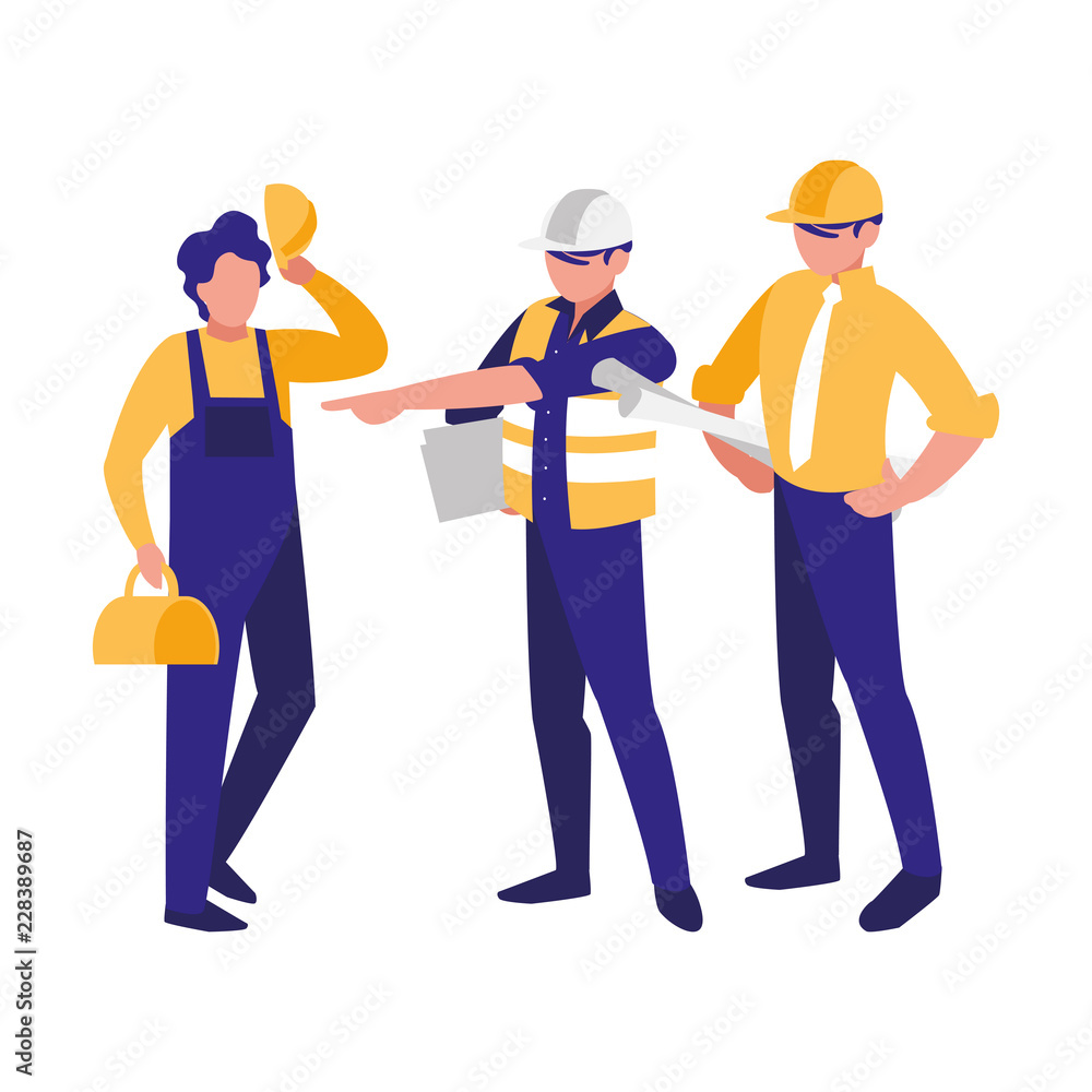 construction workers design construction workers design