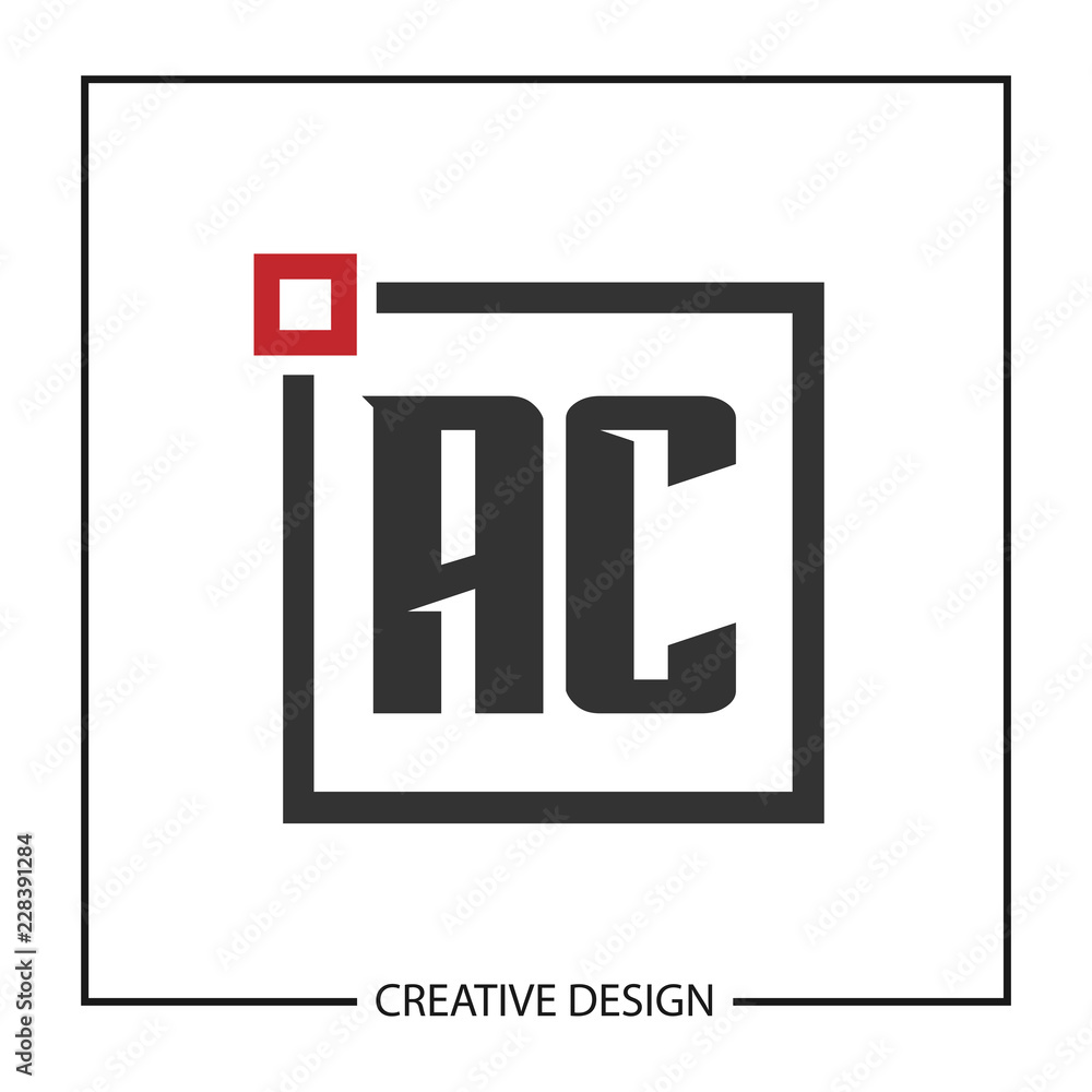 Initial Letter AC Logo Template Initial Letter AC Logo Template