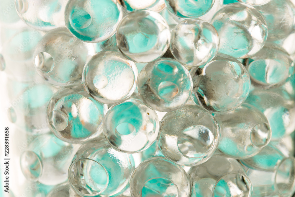 Balls of the hydrogel Balls of the hydrogel