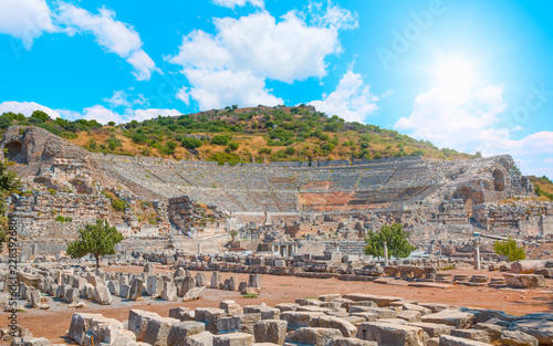 Amphitheater (Coliseum) in ancient city Ephesus
